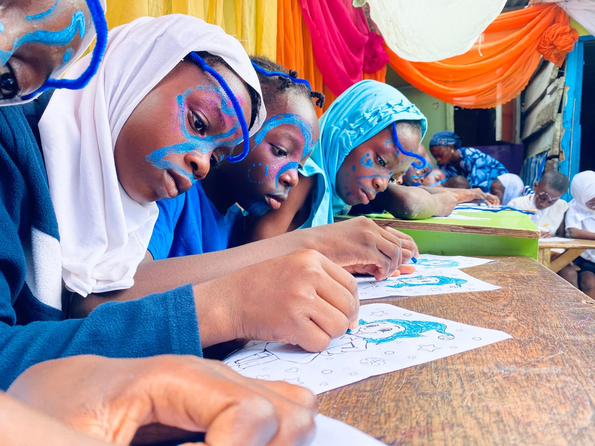 Activities during colours day